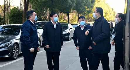 省委常委、苏州市委书记蓝绍敏来到常州岳浩智能配件销售有限公司调研